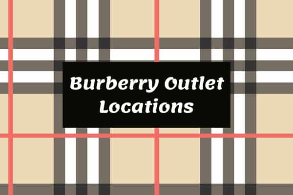 burberry factory outlet