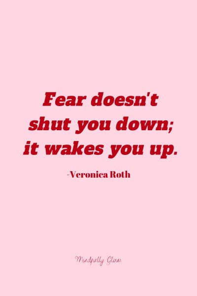 overcoming fear quotes