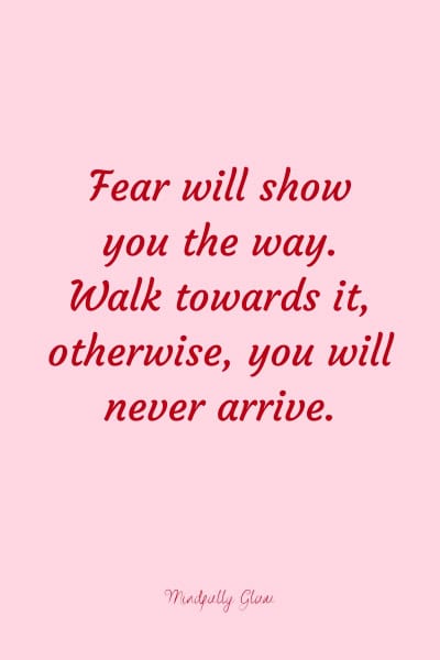 overcoming fear quotes