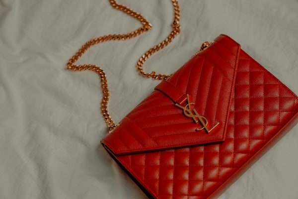 ysl red envelope bag