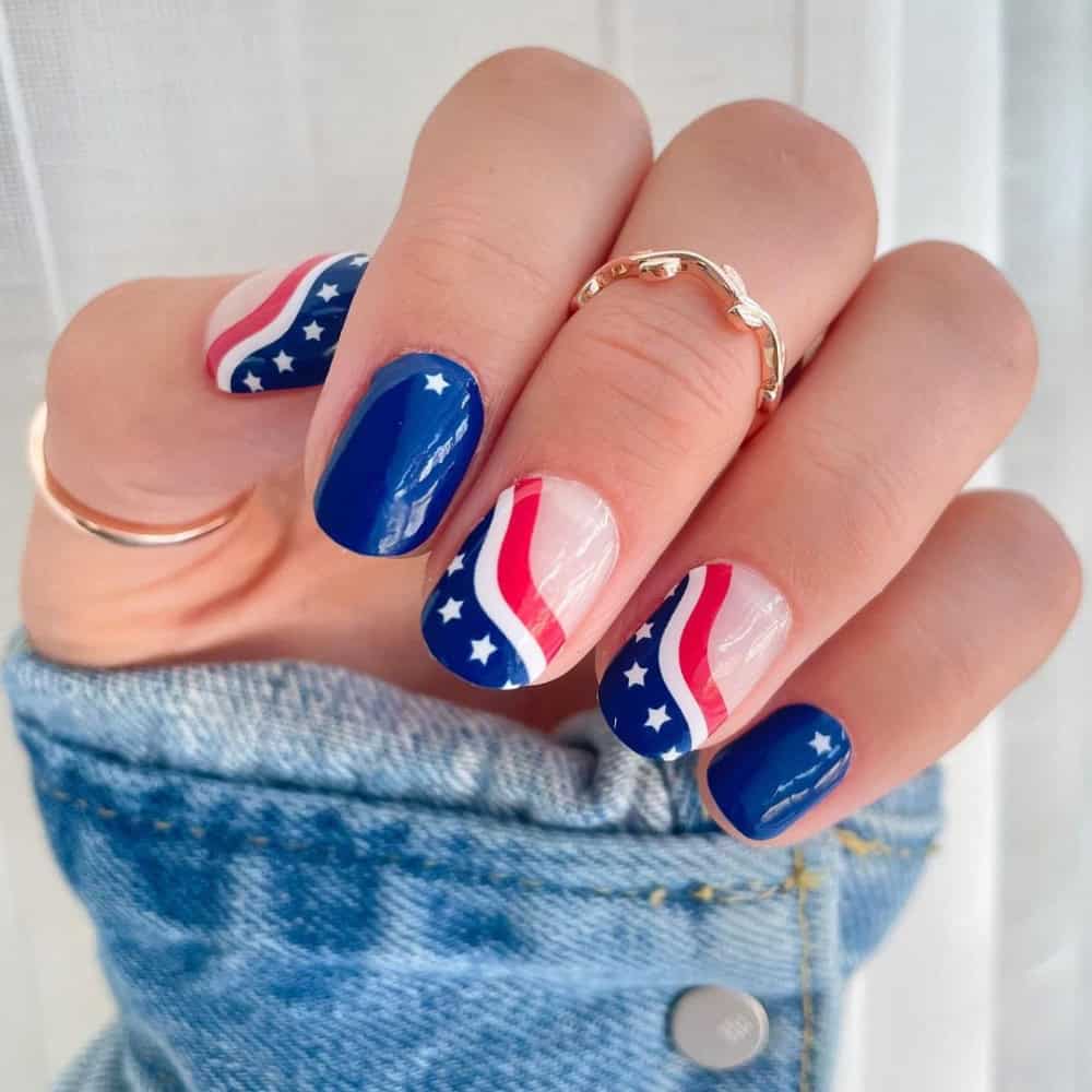 4th of july nail ideas