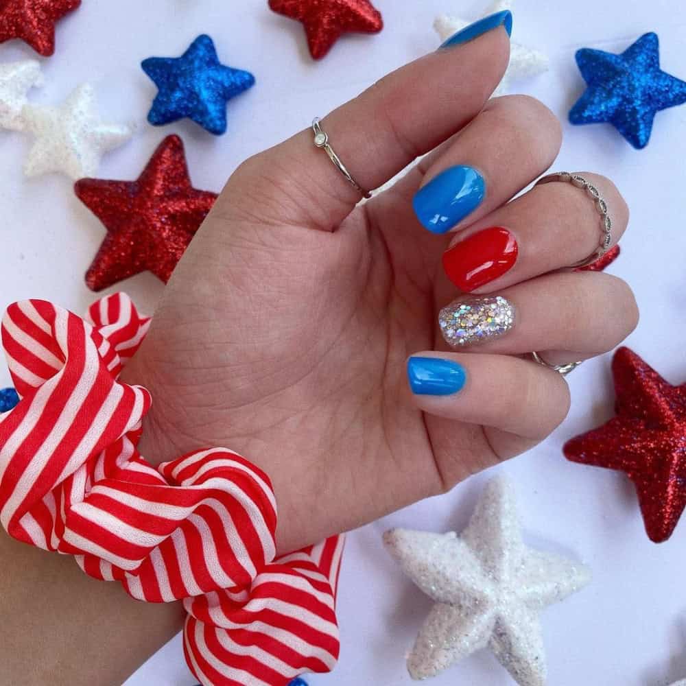 4th of july nail ideas