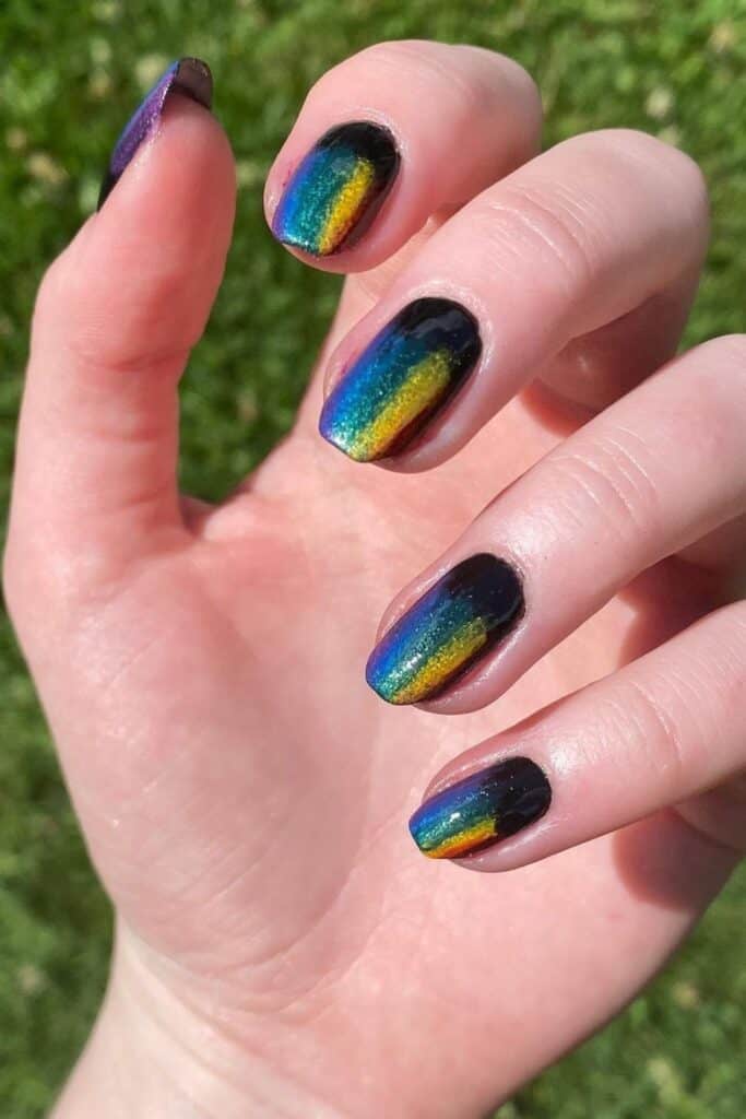 pride nails