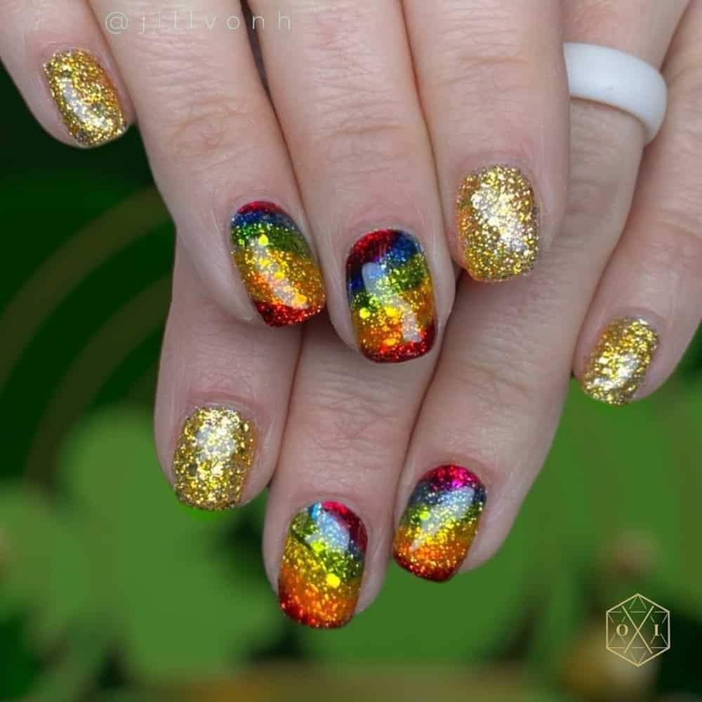 pride nails