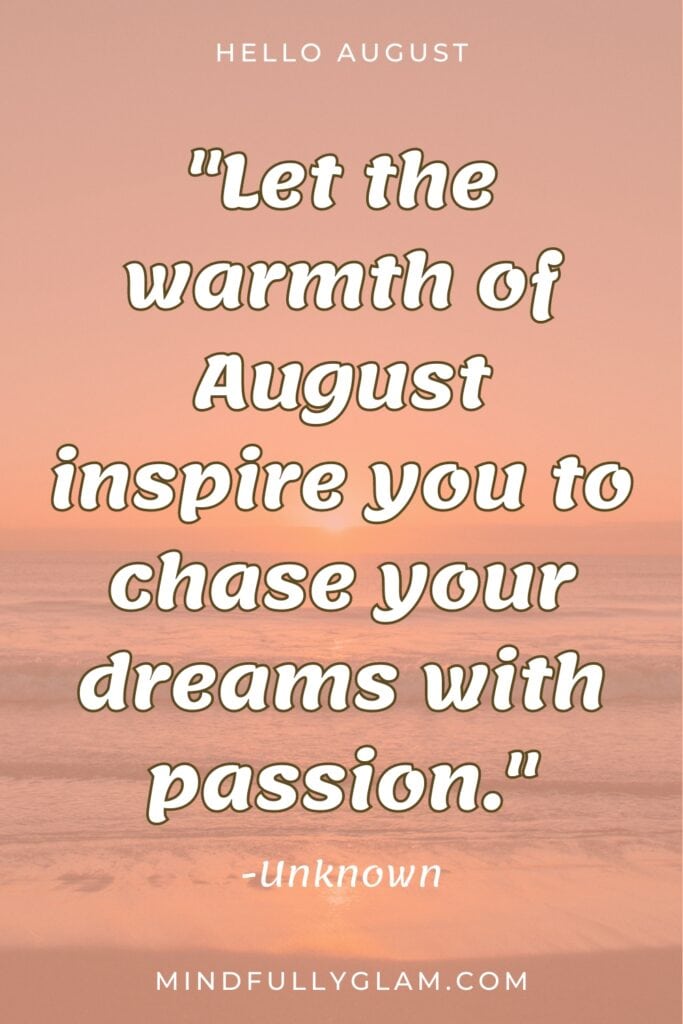 august quotes