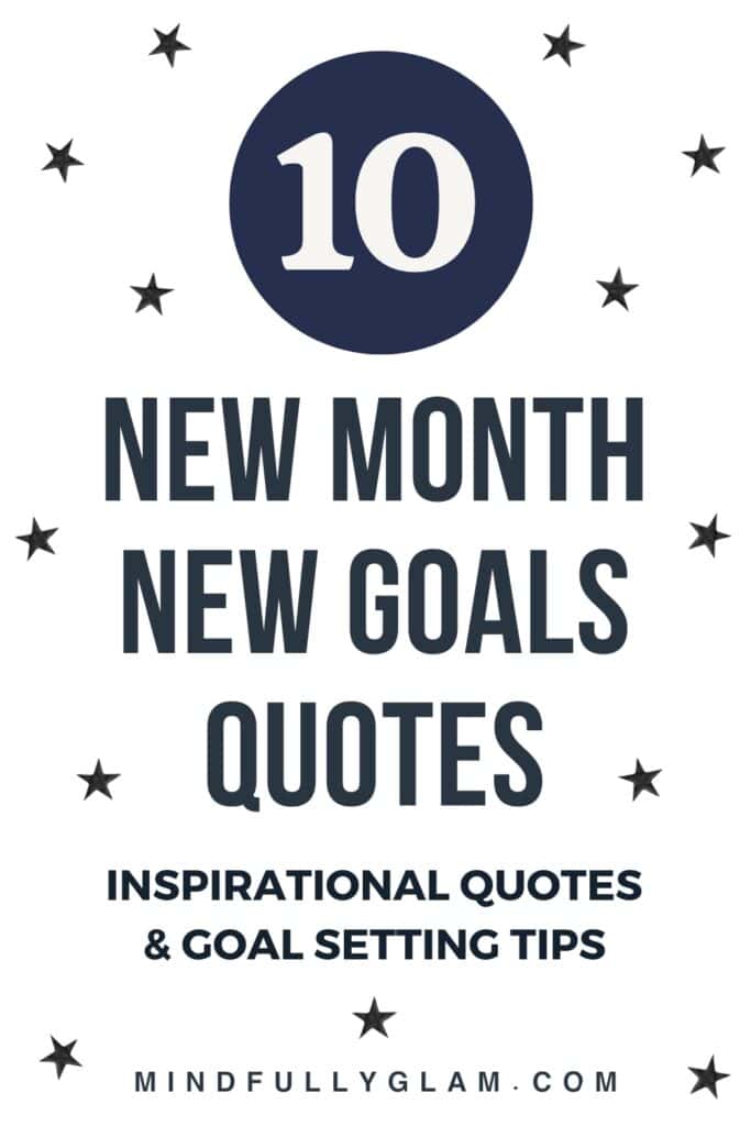 new month new goals quotes