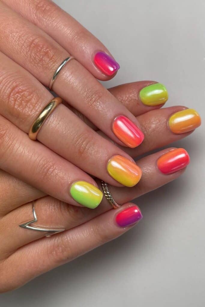 pride nails