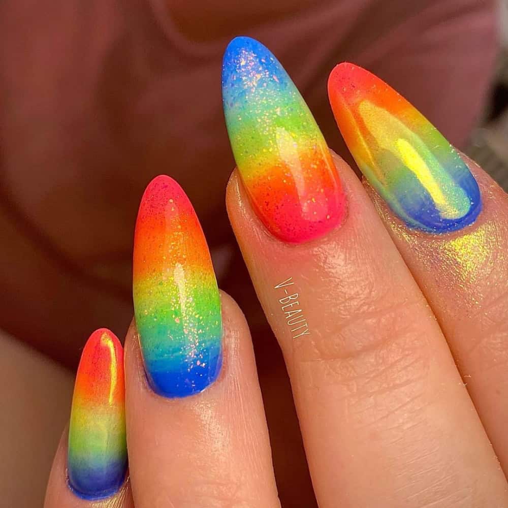 pride nails