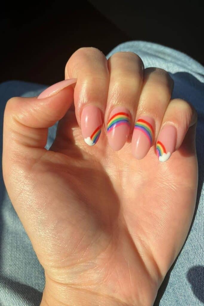 pride nails