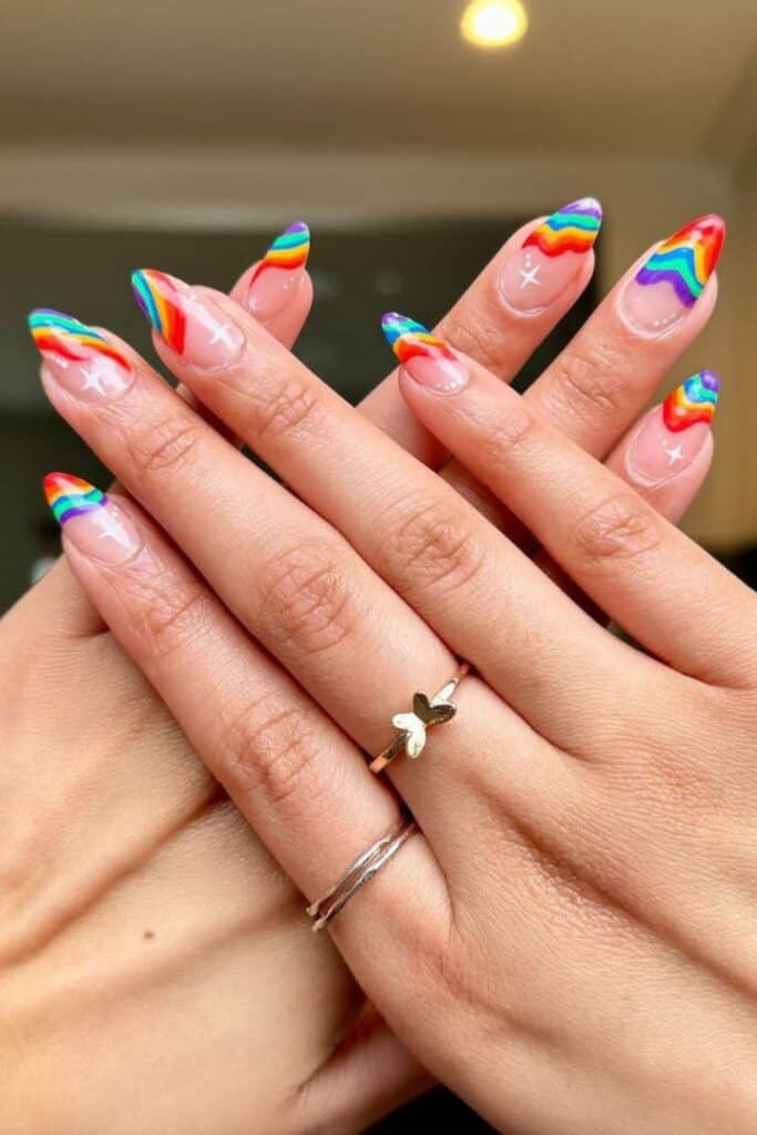 pride nails