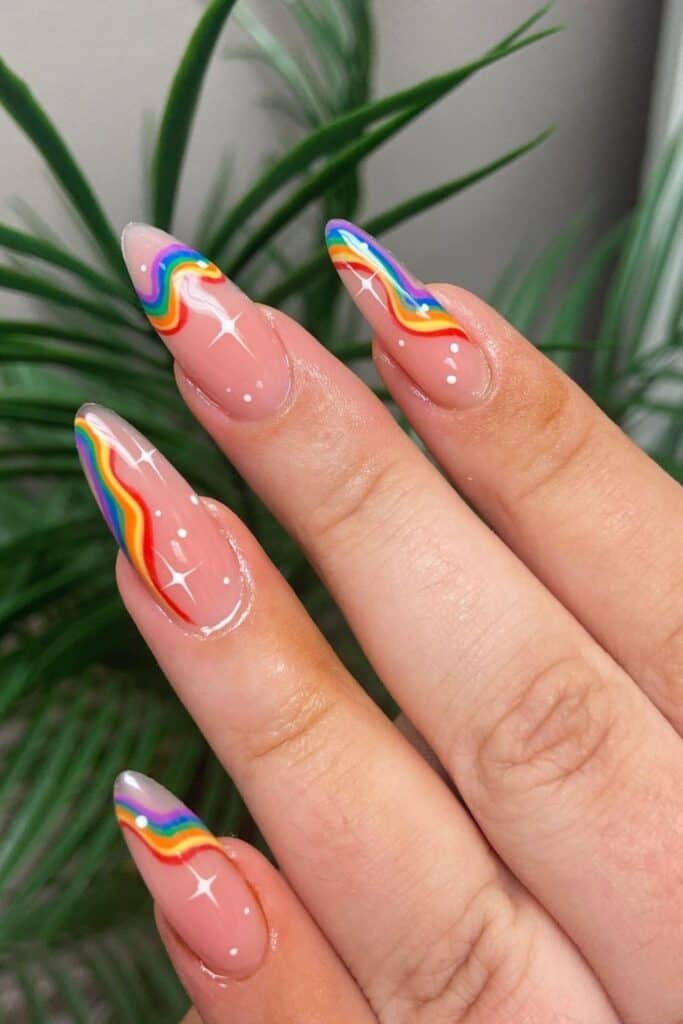 pride nails