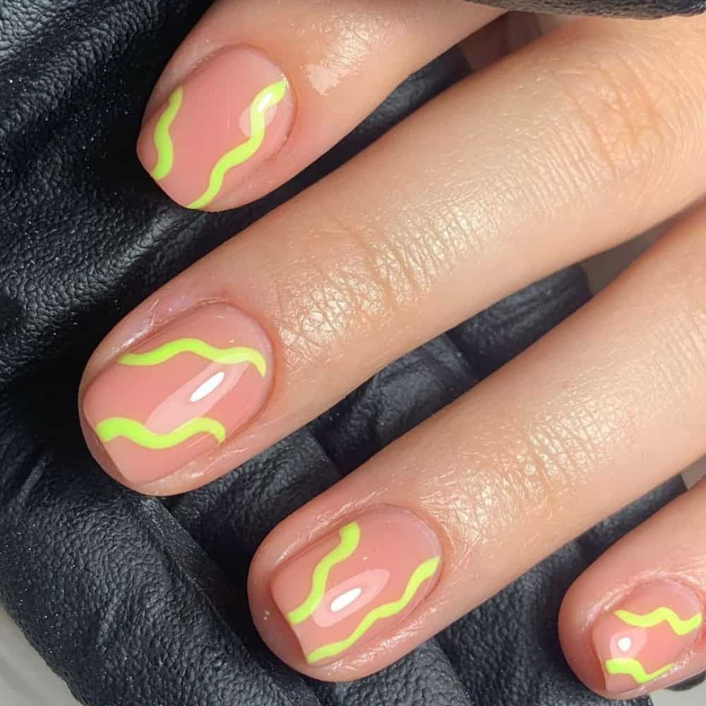 neon nails