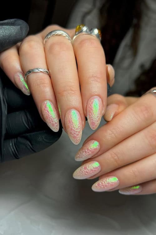 chrome nails