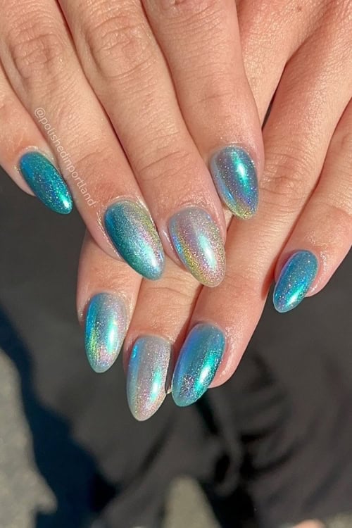 chrome nails