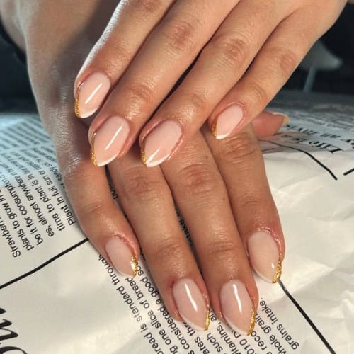 french tip nails