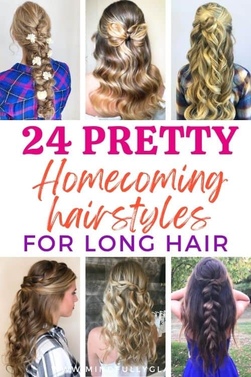 homecoming hairstyles long hair