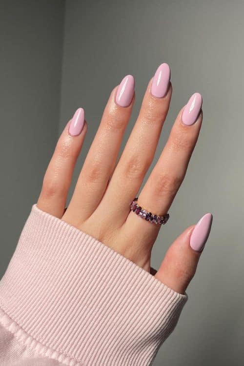 pink nails