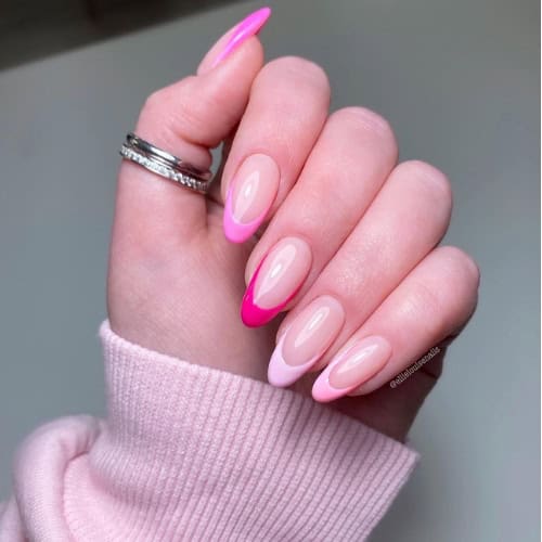 pink nails