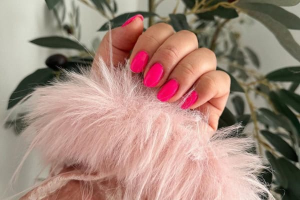 pink nail designs