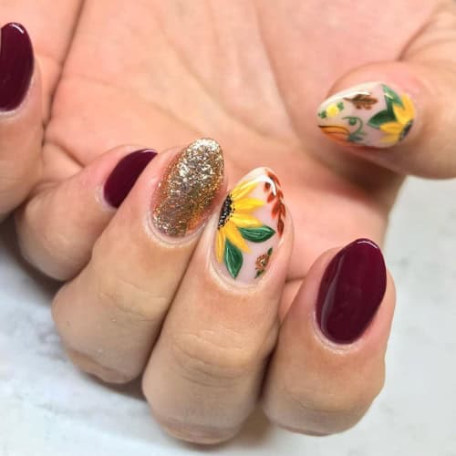 fall nails