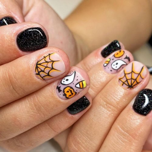 halloween nails