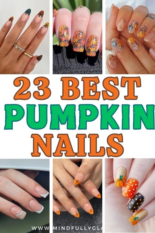 pumpkin nails