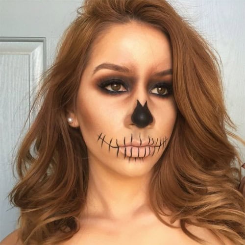 easy halloween makeup