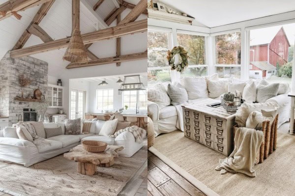 farmhouse living room decor