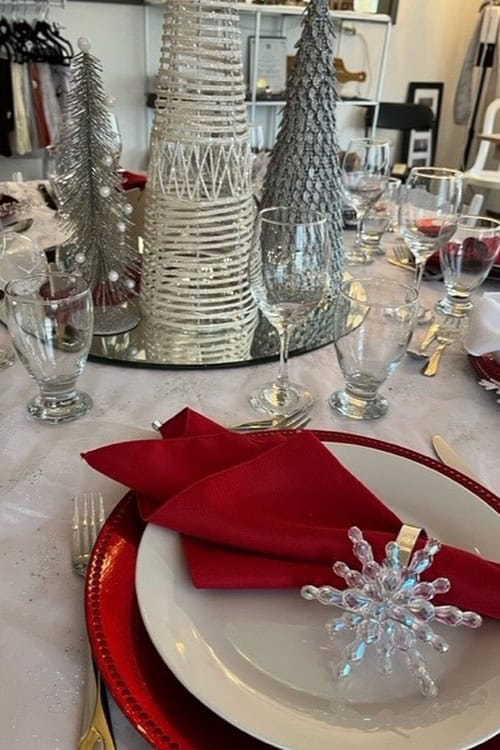 christmas table decorations