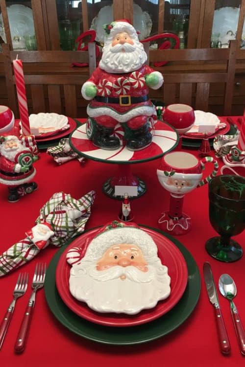 christmas table decorations