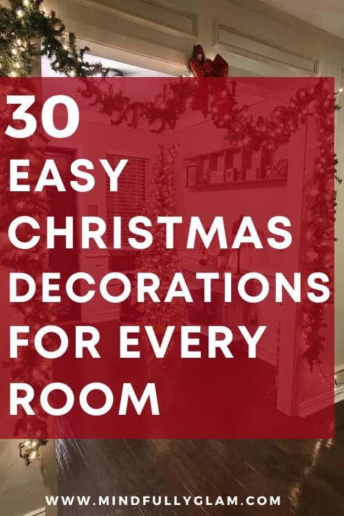 easy christmas decorations