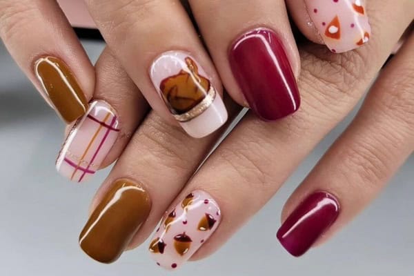 thanksgiving nail designs