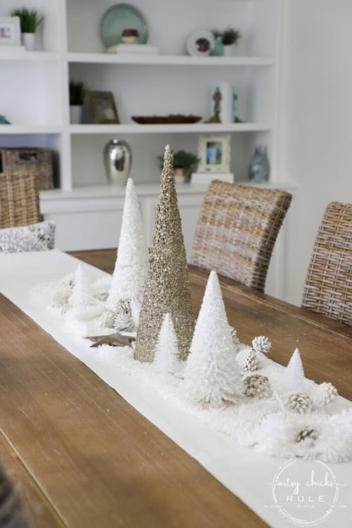 white christmas decor ideas