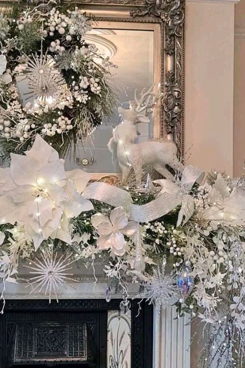 white christmas decor ideas