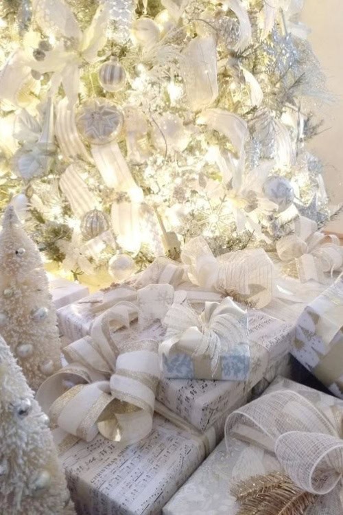 white christmas decor ideas