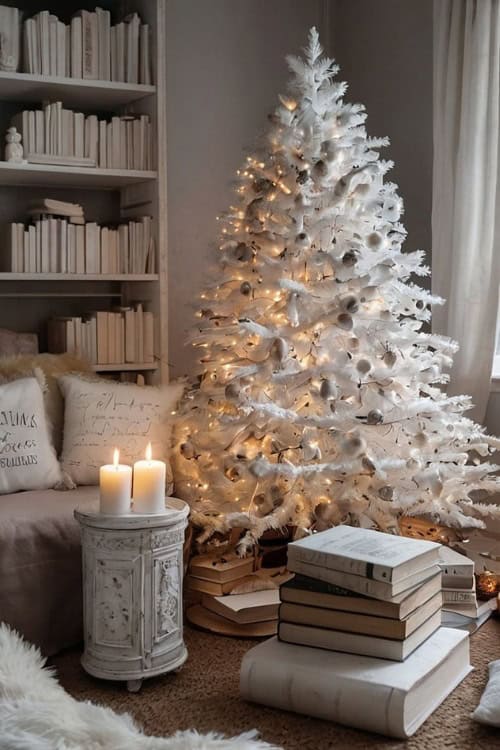 white christmas decor ideas