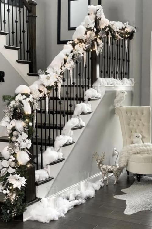 white christmas decor ideas