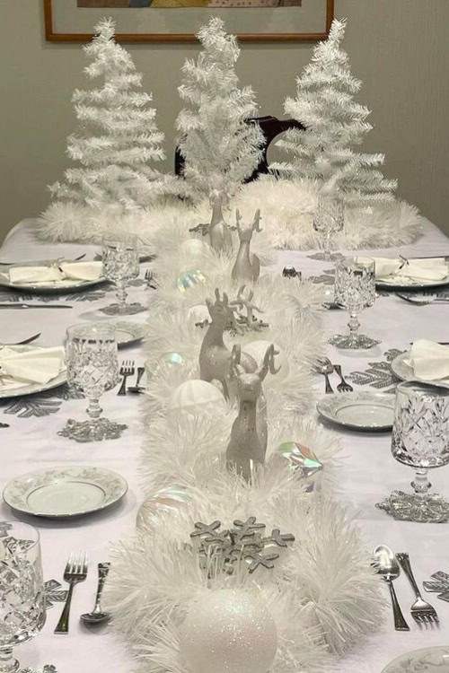 white christmas decor ideas