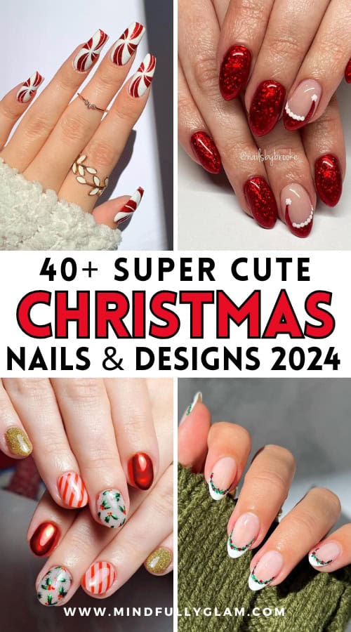 christmas nails 2024