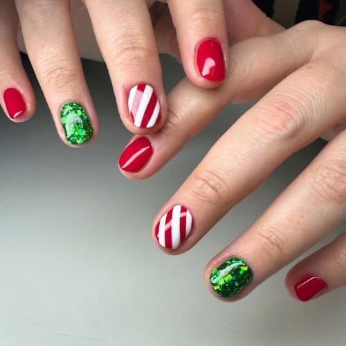 christmas nails