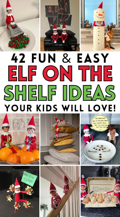 elf on the shelf ideas