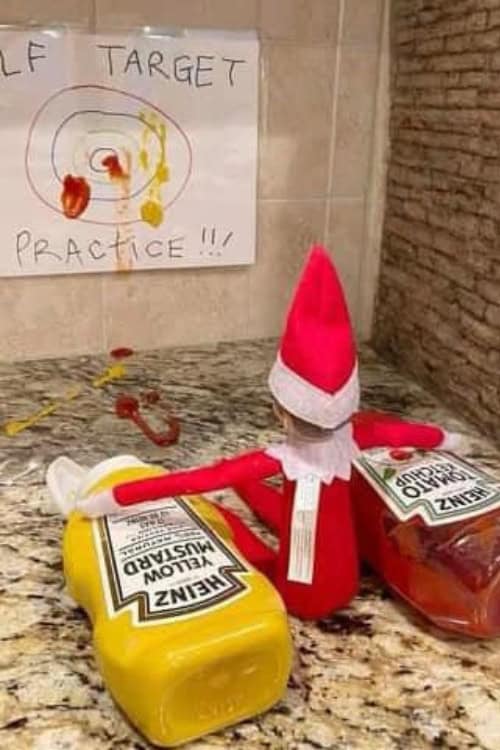 elf on the shelf ideas