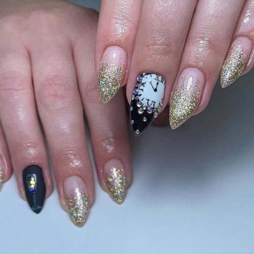 new years nails