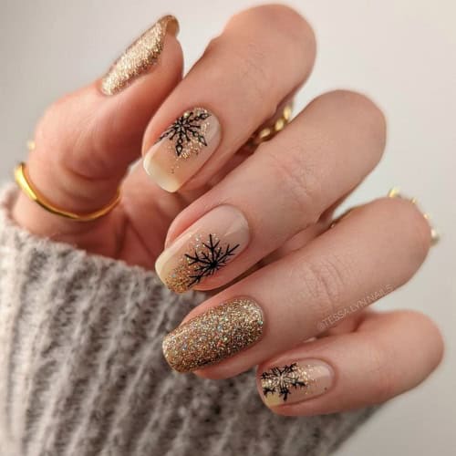 new years nails