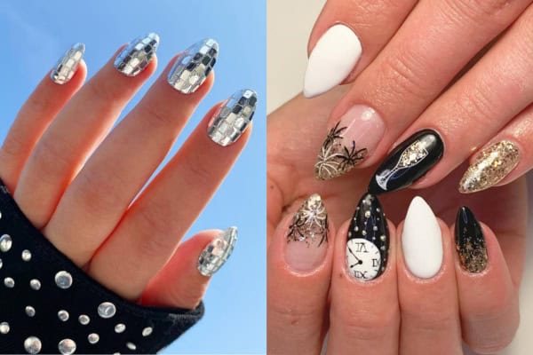 new years nail designs